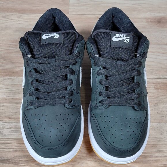 Nike SB Dunk Low Pro Black Gum Shoes Mens Size 8 Skater‎ Skateboard CD2563-006 - Picture 3 of 8